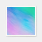 Serviette En Papier Ciel arc-en-ciel doux (Devant)