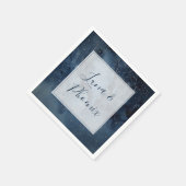 Serviette En Papier Ciel Céleste De Nuit Avec Serviettes Mariage De Ca (Coin)