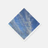 Serviette En Papier Ciel couvert (Coin)