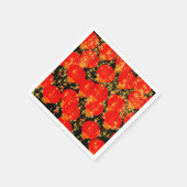 Serviette En Papier Ciel de Lanterne Rouge (Coin)
