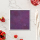 Serviette En Papier Ciel d'étoile violette (En situation)