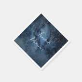 Serviette En Papier Ciel nocturne céleste | Napkins Mariage or (Coin)