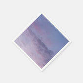 Serviette En Papier Ciel pourpre (Coin)