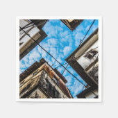 Serviette En Papier Ciel sur Stonetown, Zanzibar (Devant)