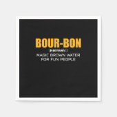 Serviette En Papier Cigar Lover | Bourbon Magic Brown (Devant)