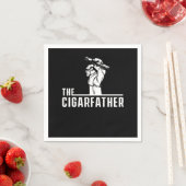 Serviette En Papier Cigarfather Cigar Smoker Humidor Cigars Lover Cade (En situation)