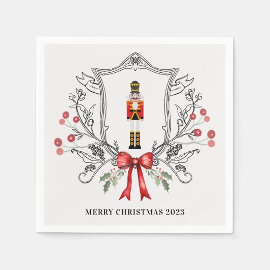 Serviette En Papier Cimetière classique (Devant)