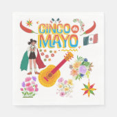 Serviette En Papier Cinco De Mayo (Devant)
