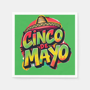 Serviette En Papier Cinco De Mayo