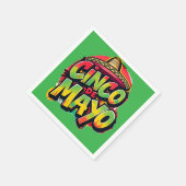 Serviette En Papier Cinco De Mayo (Coin)