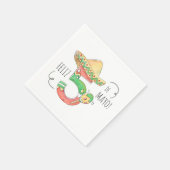 Serviette En Papier Cinco de Mayo #5 à Sombrero, Maracas (Coin)