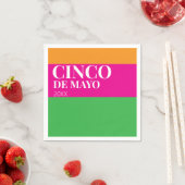 Serviette En Papier Cinco De Mayo BBQ Party (En situation)