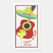 Serviette En Papier Cinco de Mayo Fête Guest Napkin (Devant)