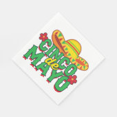 Serviette En Papier Cinco de Mayo Fiesta (Coin)