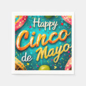 Serviette En Papier Cinco de Mayo Napkin (Devant)