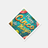 Serviette En Papier Cinco de Mayo Napkin (Coin)
