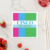 Serviette En Papier Cinco De Mayo Party  (En situation)