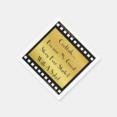 Serviette En Papier Cinéma Thème Cocktail Party Napkins (Coin)