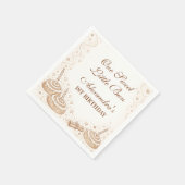 Serviette En Papier Cinnamon Swirl Little Bun Birthday (Coin)