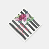 Serviette En Papier Cinquante et fabuleux fête d'anniversaire (Coin)