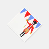 Serviette En Papier Circus Ring Master Cirque Party (Coin)