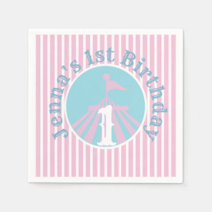 Serviette En Papier Cirque Big Top Fête d'anniversaire n'importe quel 