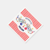 Serviette En Papier Cirque Thème Elephant Fête d'anniversaire (Coin)