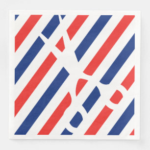 Serviette En Papier Ciseaux de coiffeur