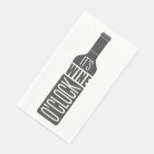 Serviette En Papier Citation de vin (Coin)