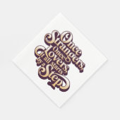 Serviette En Papier Citation d'étape d'amants autrefois étrangers (Coin)
