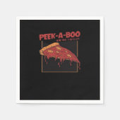 Serviette En Papier Citation drôle Peekaboo (Devant)