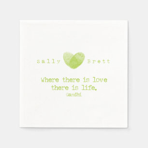 Serviette En Papier Citation Gadhi Napkin