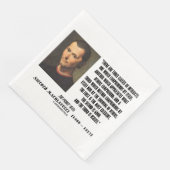 Serviette En Papier Citation Machiavelli Trois Classes D'Intelligents (Coin)