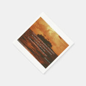 Serviette En Papier Citations bibliques (Coin)