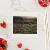 Serviette En Papier Citations bibliques (En situation)