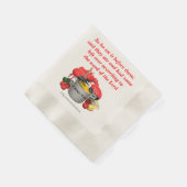 Serviette En Papier Citations bibliques chrétiennes (Coin)