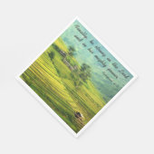 Serviette En Papier Citations de la Bible chrétienne cool (Coin)