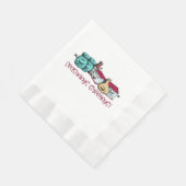 Serviette En Papier Citations d'épices de saison mignonnes (Coin)