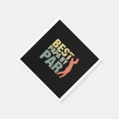 Serviette En Papier Citations grand-père | Best Papa By Par Golf (Coin)