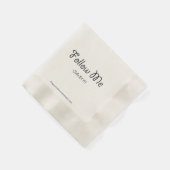 Serviette En Papier Citations religieuses (Coin)