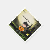 Serviette En Papier Cite Halloween Frankenstein (Coin)