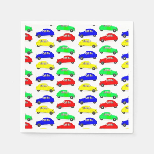 Serviette En Papier Citroen 2 CV (Devant)