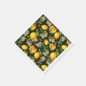Serviette En Papier Citron (Coin)