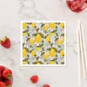 Serviette En Papier Citron (En situation)