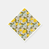 Serviette En Papier Citron (Coin)