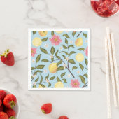 Serviette En Papier Citron (En situation)