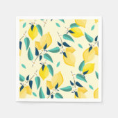 Serviette En Papier Citron (Devant)