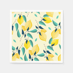 Serviette En Papier Citron