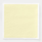 Serviette En Papier Citron Chiffon couleur solide Personnaliser (Devant)