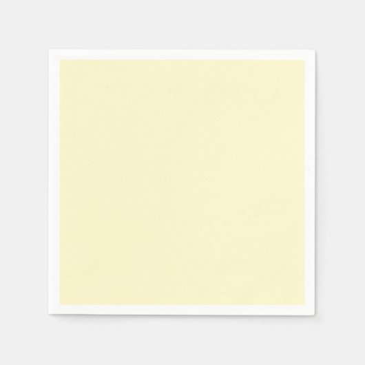 Serviette En Papier Citron Chiffon Standard Cocktail Papier Napkin (Devant)